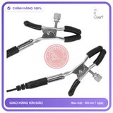 Kẹp Núm Vú SM Kích Thích Xung Điện Bùng chính hãng - silicone mềm mại, chất liệu an toàn cho da, dễ vệ sinh - giao hàng che tên kín đáo