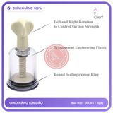 Dụng Cụ Hút Núm Vú Chân Không chính hãng - sạc USB, chất liệu an toàn cho da, dễ vệ sinh - giao hàng che tên kín đáo