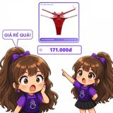 Quần Lót Lọt Khe Sexy Thêu Hoa Bướm Quyến T361 Đỏ chính hãng - phối ren, co giãn thoải mái, freesize - giao hàng che tên kín đáo
