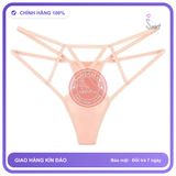 Quần Lót Lọt Khe Sexy Lưng Cao Đính Hạt T353 Nude chính hãng - chất lụa mát mềm, co giãn thoải mái, freesize - giao hàng che tên kín đáo