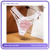 Quần Lót Sexy Phối Ren Cạp Chéo Quyến Rũ T349 Trắng chính hãng - chất lụa mát mềm, co giãn thoải mái, freesize - giao hàng che tên kín đáo