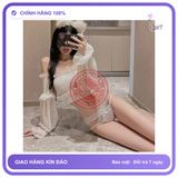 Quần Lót Sexy Phối Ren Cạp Chéo Quyến Rũ T349 Trắng chính hãng - chất lụa mát mềm, co giãn thoải mái, freesize - giao hàng che tên kín đáo