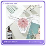 Quần Lót Đính Hạt Lọt Khe Sexy Bonita Phối T308 Trắng chính hãng - co giãn thoải mái, freesize, chất vải mềm mát - giao hàng che tên kín đáo