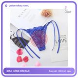 Quần Lót Lọt Khe Buộc Dây Hông Sexy Gợi T305 Xanh Pha Lê chính hãng - co giãn thoải mái, freesize, chất vải mềm mát - giao hàng che tên kín đáo