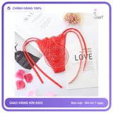 Quần Lót Lọt Khe Buộc Dây Hông Sexy Gợi T305 Đỏ chính hãng - co giãn thoải mái, freesize, chất vải mềm mát - giao hàng che tên kín đáo