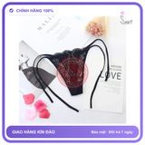 Quần Lót Lọt Khe Buộc Dây Hông Sexy Gợi T305 Đen chính hãng - co giãn thoải mái, freesize, chất vải mềm mát - giao hàng che tên kín đáo