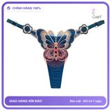 Quần Lót Lọt Khe Hình Bướm Gợi Cảm Quan T304 Xanh Royal chính hãng - co giãn thoải mái, freesize, chất vải mềm mát - giao hàng che tên kín đáo
