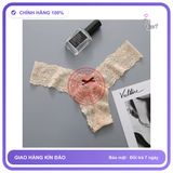 Quần Lót Ren Mềm Mịn Lọt Khe Siêu Mỏng T302 Nude chính hãng - phối ren, co giãn thoải mái, freesize - giao hàng che tên kín đáo