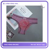 Quần Lót Nữ Bikini Quần Chip Kẻ Sọc Gợi T321 Tím chính hãng - co giãn thoải mái, freesize, chất vải mềm mát - giao hàng che tên kín đáo