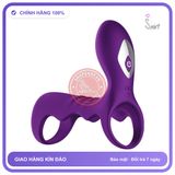 Vòng Rung Đôi Omysky Song Khóa Remote Điều Khiển chính hãng - 10 chế độ rung, điều khiển từ xa, chống nước - giao hàng che tên kín đáo