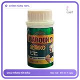 Popper Khô Baboon USA 60g chính hãng - hương dịu không nồng, hàng chuẩn nhập khẩu, nắp kín không bay hơi - giao hàng che tên kín đáo