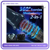 Máy Cầm Tay Rung Xoay 360° chính hãng - 7 chế độ rung, sạc usb, xoay 360 độ - giao hàng che tên kín đáo