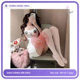 Váy Ngủ Body Hoạ Tiết Hoạt Hình Anime Đáng N287 Trắng chính hãng - co giãn thoải mái, freesize, chất vải mềm mát - giao hàng che tên kín đáo
