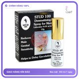Chai Xịt Stud 100 Spray For Men Lidocaine 9.6% 12g UK chính hãng - kéo dài thời gian, thấm nhanh không nhờn rít, dùng trước khi quan hệ - giao hàng che tên kín đáo