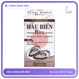 HÀU BIỂN ROX Bạc – Hộp 30 Viên Nang Cứng chính hãng - chất liệu an toàn cho da, dễ vệ sinh, êm ái khi dùng - giao hàng che tên kín đáo