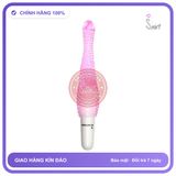 Cây Rung Nhám Mini Vibratoe Hồng Textured Bullet Vibrator chính hãng - sạc USB, chất liệu an toàn cho da, dễ vệ sinh - giao hàng che tên kín đáo