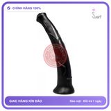 Dương Vật Giả Hình Ngựa Đen Siêu Khủng chính hãng - sạc USB, silicone mềm mại, chất liệu an toàn cho da - giao hàng che tên kín đáo