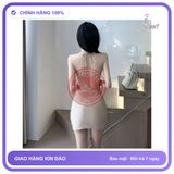 Váy Ngủ Sexy 2 Dây Hở Lưng Quyến Rũ N119 Màu Ghi chính hãng - co giãn thoải mái, freesize, chất vải mềm mát - giao hàng che tên kín đáo
