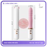 Dương Vật Giả rung nhấp chuyển động đẩy tới và lui Ngụy Trang Ankni Pudding chính hãng - sạc usb, rung nhấp chuyển động đẩy tới và lui tự động, rung êm không tiếng động - giao hàng che tên k