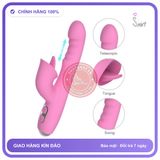 Dương Vật Giả Sưởi Ấm rung nhấp chuyển động đẩy tới và lui Liếm Nalone T-May chính hãng - rung nhấp chuyển động đẩy tới và lui tự động, có sưởi ấm, silicone y tế - giao hàng che tên kín đáo