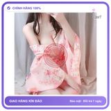 Áo Choàng Ngủ Kimono Hoa Anh Đào Sexy Gợi N742 chính hãng - chất lụa mát mềm, chất vải mềm mát, đường may tỉ mỉ - giao hàng che tên kín đáo