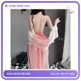 Đồ Ngủ Sexy Phong Cách Hanfu Gợi Cảm Cao N789 Hồng Nhạt chính hãng - freesize, chất vải mềm mát, đường may tỉ mỉ - giao hàng che tên kín đáo
