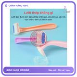 Dao Cạo Lông Vùng Kín Bikini Chống Xướt Thiết T515 chính hãng - chất liệu an toàn cho da, dễ vệ sinh, êm ái khi dùng - giao hàng che tên kín đáo
