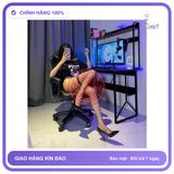 Tất Lưới Anime Lỗ Nhỏ Sexy Đen Co Giãn T901 Đen chính hãng - phối ren, co giãn thoải mái, chất vải mềm mát - giao hàng che tên kín đáo