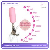 Kẹp Ti Rung OMYSKY Đầu Silicone, Chống Nước Hoàn chính hãng - 10 chế độ rung, sạc USB, điều khiển từ xa - giao hàng che tên kín đáo