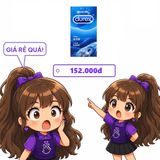 Bao cao su Durex Jeans - Siêu mỏng, nhiều gel bôi trơn hộp 12 hàng có sẵn