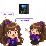 Bao cao su Durex Performa - Kéo dài thời gian hộp 03 cái hàng có sẵn