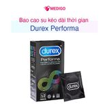 Bao cao su Durex Performa - Kéo dài thời gian hộp 12 cái hàng có sẵn