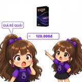 Bao cao su KAZAN 001 hộp 12 cái