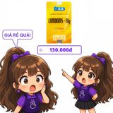 Bao cao su kéo dài Comdoms - Xly 0.02 hộp 12 cái