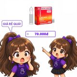 Bao cao su kéo dài thời gian Oleo Lampo LONG SHOCK 4 in 1 hộp 3 cái