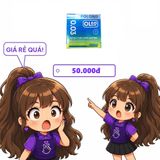 Bao cao su kéo dài thời gian Oleo Lampo Prolong 003 Extra Thin Long Lasting hộp 3 cái hàng có sẵn