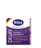 Bao cao su kéo dài thời gian Ritex Delay Natural Endurance hộp 3 cái
