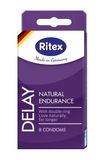 Bao cao su kéo dài thời gian Ritex Delay Natural Endurance hộp 8 cái