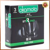 Bao cao su Okamoto Strong hộp 3 cái