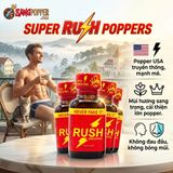 (Hàng Chính Hãng USA) Popper Rush 30ml ,Siêu Mạnh, Hít Phê Rất Lâu, Cảm Giác Sướng, Ko nhức đầu, ko bỏng mũi, che tên 