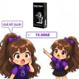 Bao cao su Rocmen Long Shock 4 in 1 (đen) hộp 12 cái