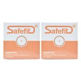 Bao cao su Safefit Smooth (cam) hộp 3 cái giao nhanh