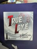 Bao cao su True love superthin and longer hộp 3 cái
