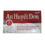 Bổ huyết, điều hòa kinh nguyệt, giảm đau bụng kinh An Huyết Đơn Naga hộp 30 viên