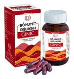 Bổ Huyết Điều Kinh GINIC hộp 1 lọ 30 viên