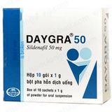 Bột pha hỗn dịch uống rối loạn cương dương Daygra 50 Abbott hộp 10 chính hãng