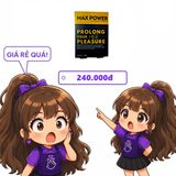 Chai xịt kéo dài Max Power Oleo Lampo hộp 1 chai 12ml bản tiêu chuẩn