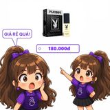 Chai xịt kéo dài thời gian Playboy Đen 10% hộp 1 chai chính hãng