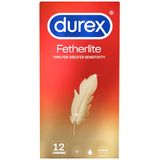 Combo 2 hộp bao cao su Durex Fetherlite 12 cái tặng 1 hộp 3 cái hàng có sẵn