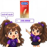 Combo 2 hộp bao cao su Durex Fetherlite 12 cái tặng 1 hộp 3 cái hàng có sẵn